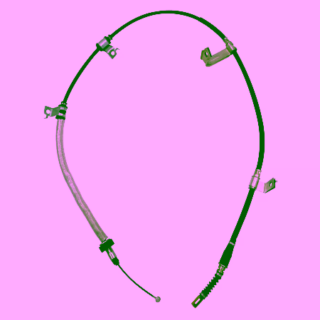 سیم ترمز دستی راست جک S3